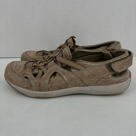 Earth Origins Skye Sid Fisherman Sneaker Sandal Closed Toe Sedona Brown Size 11 - Picture 3 of 10